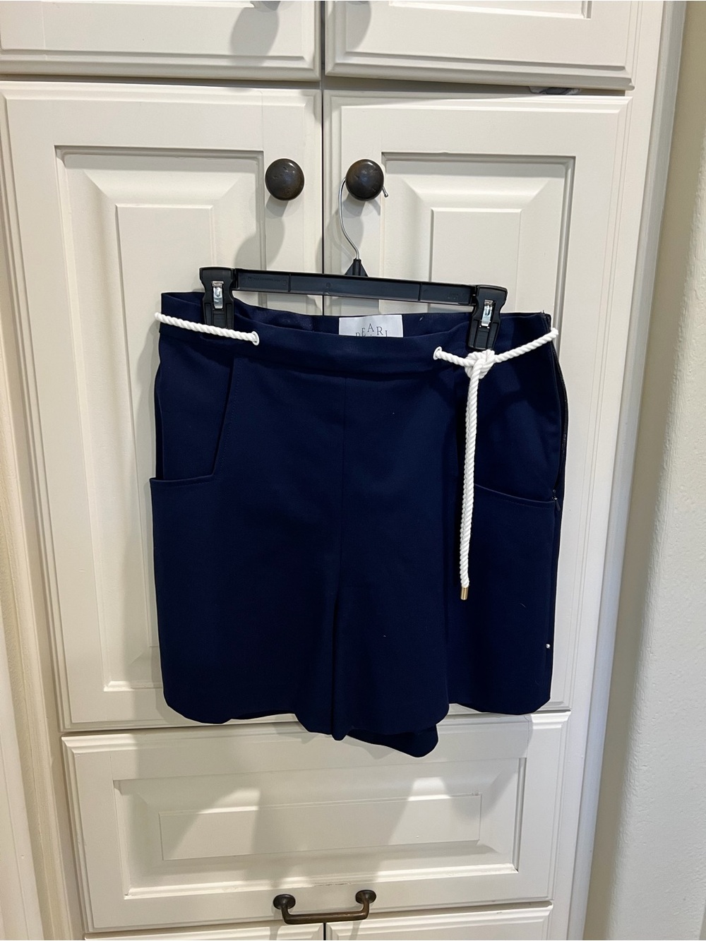 Pearl navy blue shorts